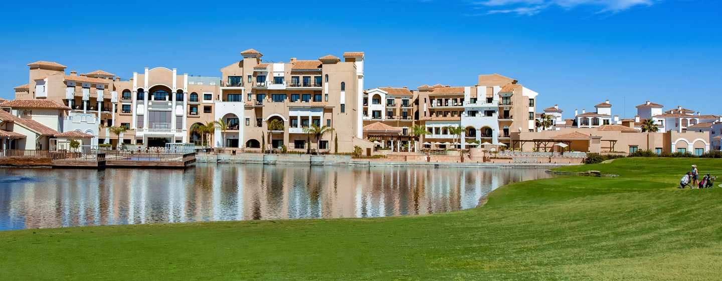 Doubletree By Hilton La Torre Golf Resort Roldan Bagian luar foto The Village